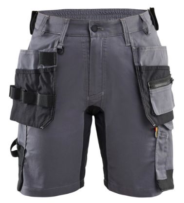 Afbeeldingen van BLÅKLÄDER Short dames met 2-weg stretch 7133 medium grijs C32