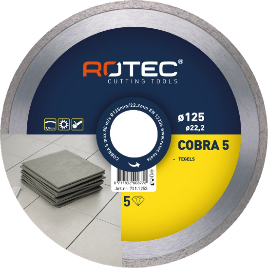 Afbeeldingen van ROTEC Diamantzaagblad RD-M 110X1,8X22,2MM