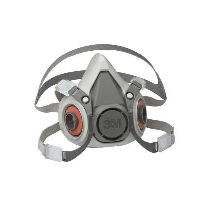 Afbeeldingen van 3M Halfgelaatsmasker 6200 medium