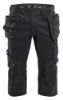 Afbeeldingen van BLÅKLÄDER Piraatbroek met 2-weg stretch 1754 zwart C44