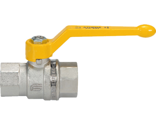 Afbeeldingen van Kogelkraan ⅜" ATHENA BI/BI EN331 MOP5 geel