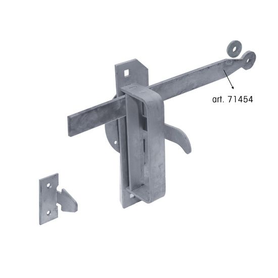 Afbeeldingen van GEBR. BODEGRAVEN WM-klink TV 280MM 25X5MM