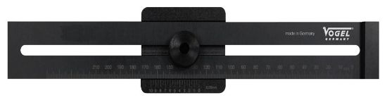 Afbeeldingen van VOGEL Afschrijfliniaal aluminium 250X0,05MM