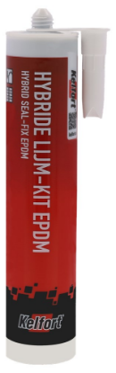 Afbeeldingen van KELFORT EPDM lijm en kit koker 290ML