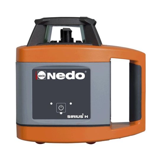 Afbeeldingen van NEDO Rotatielaser SIRIUS 1 H inclusief laserontvanger ACCEPTOR 2 digital, Heavy-Duty baakklem, accu's, lader en koffer laser-klasse 3R 471933