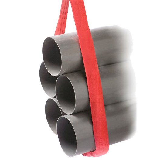 Afbeeldingen van Rondstrop rood 5T 4M omtrek 2M werklengte