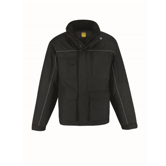 Afbeeldingen van B&C Werkjas Shelter Pro 5JUC41 zwart L