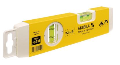 Afbeeldingen van STABILA Waterpas 70TM 1V1H libel magnetisch 22CM