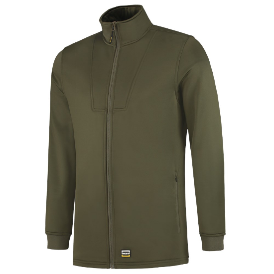 Afbeeldingen van TRICORP Vest fleece Interlock 302010 army M