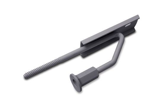 Afbeeldingen van Vensterbankdrager wit geëpoxeerd 220MM