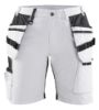 Afbeeldingen van BLÅKLÄDER Schildersshort dames met stretch X1900 7171 wit/zwart C50