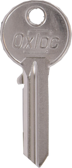 Afbeeldingen van OXLOC Blinde sleutel profielcilinder messing 50MM