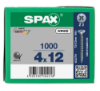 Afbeeldingen van SPAX Spaanplaatschroef verzonkenkop WIROX voldraad PZ2 4X12MM
