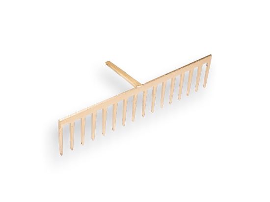 Afbeeldingen van Tuinhark 16-tands recht met stift