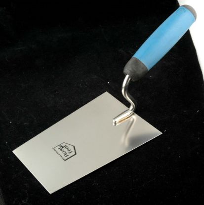 Afbeeldingen van JUNG Stukadoorstroffel RVS rond softgrip 160MM