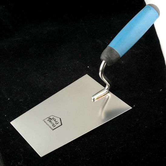 Afbeeldingen van JUNG Stukadoorstroffel RVS rond softgrip 180MM