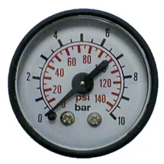 Afbeeldingen van Manometer 0-16bar ¼" axiaal dorsaal 50MM