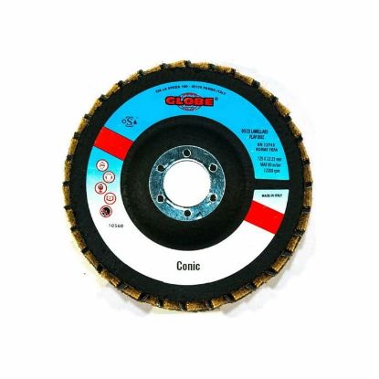 Afbeeldingen van GLOBE Lamellenschijf GF2822-C RVS Z40 125X22,2MM