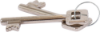 Afbeeldingen van OXLOC Klaviersleutel nr. 21 staal vernikkeld