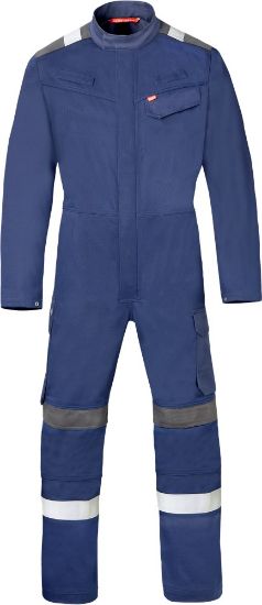 Afbeeldingen van HAVEP Overall Force+ 20336 indigo blauw/charcoal 46