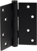 Afbeeldingen van OXLOC Kogellagerscharnier RVS zwart rechte hoeken 89X89MM