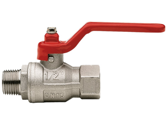 Afbeeldingen van Kogelkraan ¾" rood BI/BU