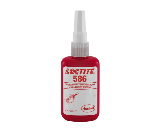 Afbeeldingen van LOCTITE Schroefdraadborging 586 hoge sterkte 50ML