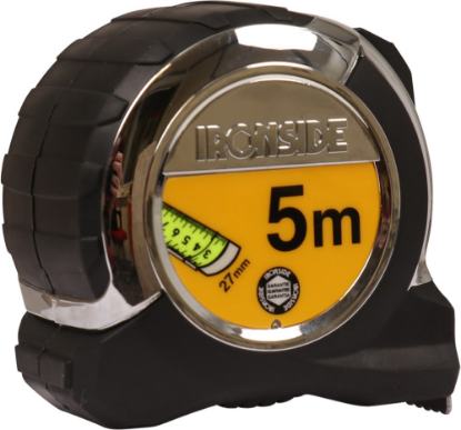 Afbeeldingen van IRONSIDE Rolmaat chroom 27MM 5M