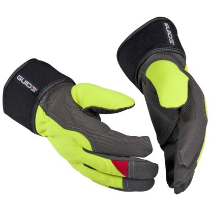 Afbeeldingen van GUIDE Winterhandschoen PU waterafstotend Hi-Vis geel 5148W PP