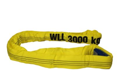 Afbeeldingen van ELLERsling Rondstrop geel 10M werklengte 5M 3ton