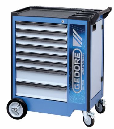 Afbeeldingen van GEDORE Gereedschapswagen 2004 0620 + 8 lades 985X775X475MM