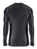 Afbeeldingen van BLÅKLÄDER Onderhemd 100% merino WARM 4897 medium grijs/zwart M