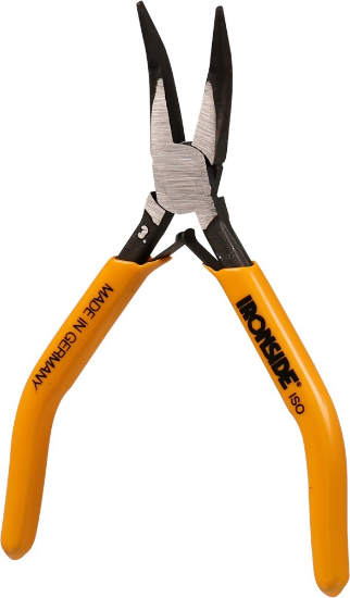 Afbeeldingen van IRONSIDE Punttang electronica gebogen 125MM