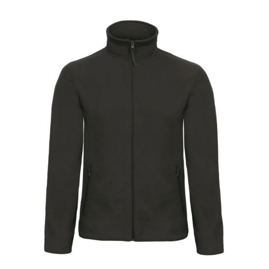Afbeeldingen van B&C Fleece jas ID.501 5FUI50 zwart 3XL