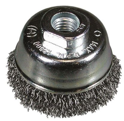 Afbeeldingen van HIKOKI Komborstel 100XM14X0,3MM gegolfd staaldraad 751314