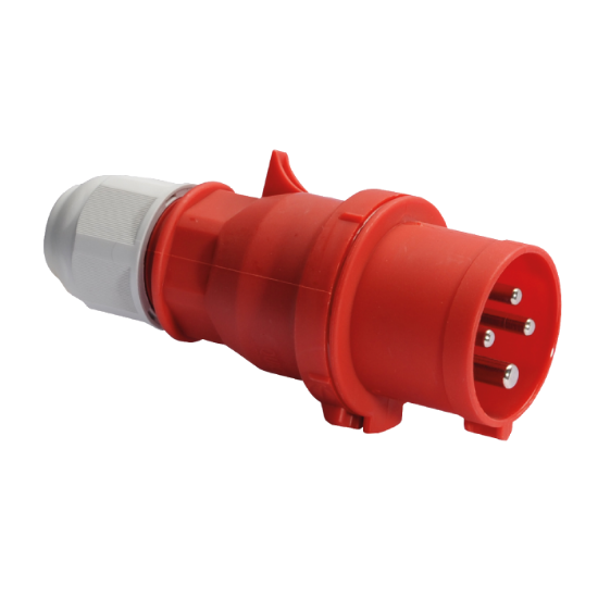Afbeeldingen van BALS Stekker 4P 400V 16Ah IP44