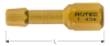 Afbeeldingen van ROTEC Torsionbit ¼" PRO T40 25MM C6,3MM conisch TiN 10x