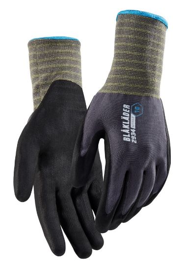 Afbeeldingen van BLÅKLÄDER Werkhandschoen nitril-gecoat 2934 grijs 7