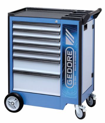 Afbeeldingen van GEDORE Gereedschapswagen 2004 0511 + 7 lades 985X775X475MM