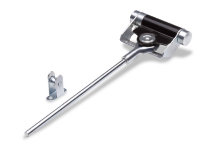 Afbeeldingen van IBFM Deursluiter zwaarte 1 staal zwart inclusief stelgereedschap