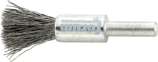 Afbeeldingen van FORUM Penseelborstel gegolfd staaldraad 10X20X0,3MM