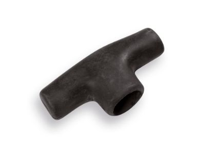 Afbeeldingen van Handvat PVC T-greep zwart gatmaat 31MM
