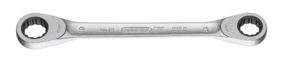 Afbeeldingen van GEDORE Dubbele ringratelsleutel 8X9MM