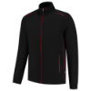 Afbeeldingen van TRICORP Sweatvest Accent 302702 zwart/rood S