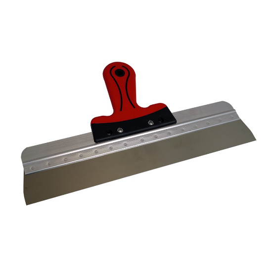 Afbeeldingen van MELKMEISJE Spackmes RVS softgrip dun 600MM