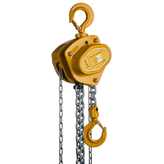 Afbeeldingen van DELTA Handkettingtakel geel 1ton 10M