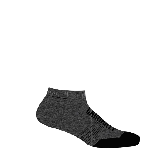 Afbeeldingen van CARHARTT Sokken laag met logo 802232 carbon heather XL 3x