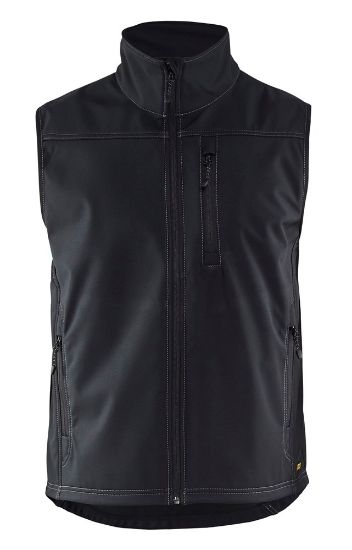 Afbeeldingen van BLÅKLÄDER Softshell bodywarmer 8170 zwart 2XL