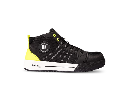 Afbeeldingen van Werkschoen hoog Runner S1 zwart 48
