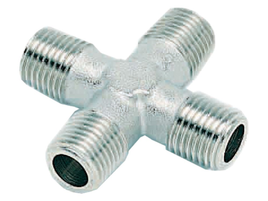 Afbeeldingen van X-draadfitting R¼" buitendraad/buitendraad/buitendraad/buitendraad